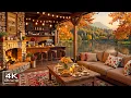 Download Lagu Smooth Piano Jazz Music \u0026 Rain Sounds to Work 🍂 Autumn Coffee Shop Ambience with Relaxing Jazz Music