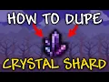 How to Dupe CRYSTAL SHARD in Terraria 1 4 4 9 Terraria Money Dupe