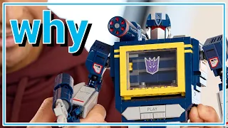 Why LEGO Soundwave is a cassette player