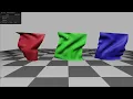 Real-time Cloth Simulation - C Vulkan