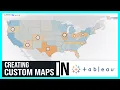 Creating Custom Maps in Tableau Data Visualization using Tableau Episode - 8