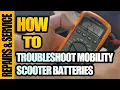 How to Troubleshoot Mobility Scooter Battery