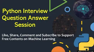 Python Interview Question and Answer Session