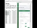 Get IEX Cloud data in Excel and Google Sheets - End of Day CME Crypto Futures using Cryptosheets
