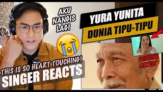 Download Yura Yunita - Dunia Tipu-Tipu (Official Music Video) | SINGER REACTION MP3