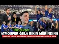 Lagu TRADISI PERSIB EMANG GILA! Suporter Eropa Sampai Merinding di Stadion Indonesia