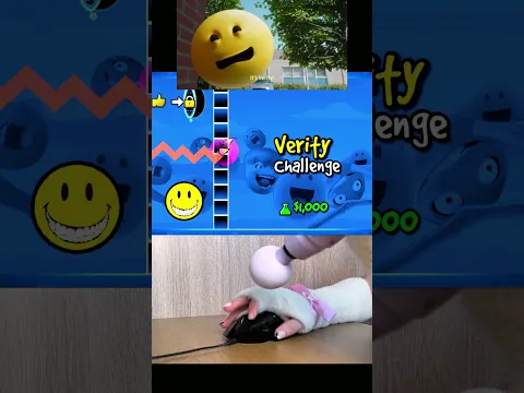 Can I Beat The IMPOSSIBLE Verity In Geometry Dash? 🤔 #shorts #geometrydash