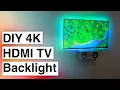 Building a 4K Capable MI TV Backlight using and a WiFi LED Strip