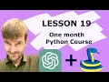 Python ChatGPT Course Lesson 19 Introduction to databases SQLite MySQL