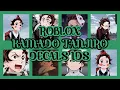 ROBLOX Kamado Tanjiro Demon Slayer Decals Ids Bloxburg Royale High