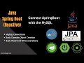 SpringBoot - Connect MySQL to manage your relational data