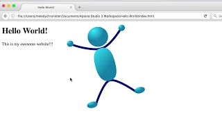 Hello World HTML5 Code Basics