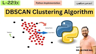 DBSCAN Clustering Python Clustering