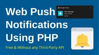 Web Push Notifications Using PHP Push Notifications Implementation In PHP In Hindi