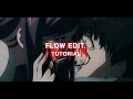 How to twixtor for FLOW EDIT in AE AMV Tutorial