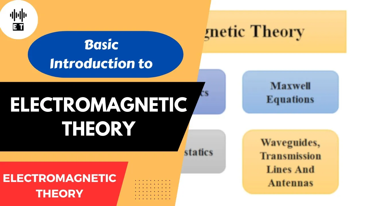 Basic Introduction To Electromagnetic Theory | Basic Concepts | Electromagnetic Theory