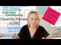 Continuing Disability Review CDR - Learn the 8 Step Process in Social Security Disability