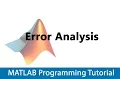 MATLAB Programming Tutorial Error Analysis