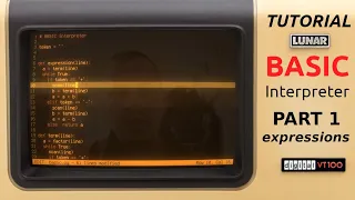 Programming a BASIC Interpreter in Python Evaluating Expressions
