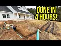 Complete Septic Tank and Leach Field Install with COST