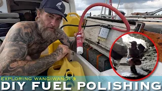 DIY Fuel polishing System for Dirty Diesel in Indonesia & Exploring Wangiwangi Island