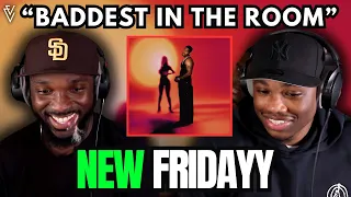 fridayy baddest in the room music video first reaction