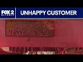 Unhappy customer sets massage parlor on fire in Garden City