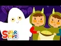 Download Lagu Knock Knock, Trick Or Treat? | Halloween Song | Super Simple Songs