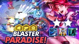BLASTER PARADISE JINX HYPERCARRY W Lily TFT Teamfight Tactics 