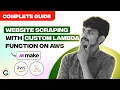 Complete Guide to Web-Scraping using the AWS Lambda function Amazon AWS GrowwStacks Automation