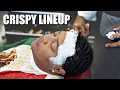 HOW TO CUT A LOW TAPER ON 360 WAVES CRISPY LINE UP