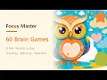 Focus Master 60 Brain Training Games for Focus Memory and Reaction