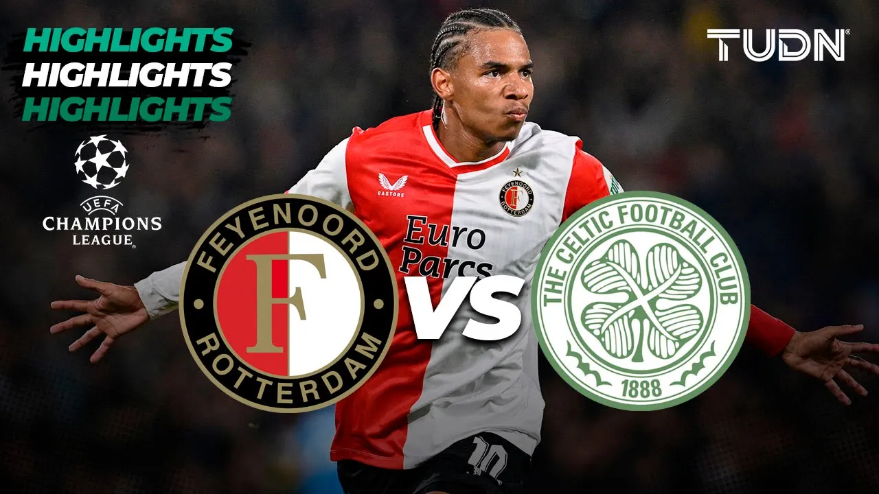 Feyenoord vs Celtic - HIGHLIGHTS | UEFA Champions League 2023/24 | TUDN