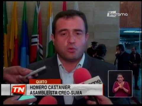 CREO-SUMA promueve juicio político a vicrepresidente Glas