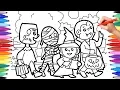 Halloween Coloring Pages for Kids Trick or Treat Coloring Pages Halloween Costumes Coloring Pages