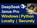 Install and Run Locally DeepSeek Janus-Pro on Windows and Python - Correct Installation for Windows