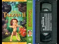 Lagu Opening to Tarzan II (US VHS; 2005)