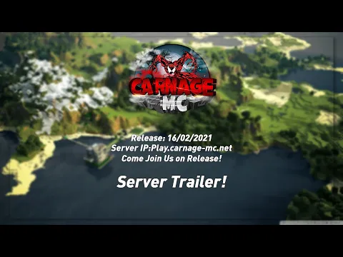 Minecraft server video for Carnage Mc