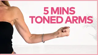 5 Min Arm Workout . Non Stop! Toned Arms (No Equipment, Standing)