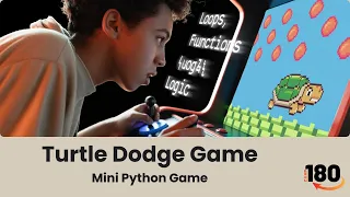 Turtle Dodge Game Mini Game Python 2D Game Development