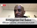 Enterprise Car Sales Reviews - Extended warranty Assurance full of hi