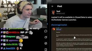 xQc hints a new character for GTA Nopixel V