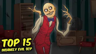 Top 15 Insanely Evil SCP Compilation