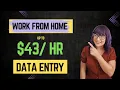 Work From Home Data Entry Jobs Remote Hiring No Degree No Phones