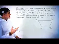 MPM2D Grade 10 Math Ontario Canada - Trapezoid Midsegment Theorem Example 1