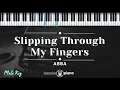 Download Lagu Slipping Through My Fingers - ABBA (KARAOKE PIANO - MALE KEY)
