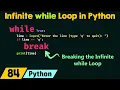 The Infinite while Loop in Python