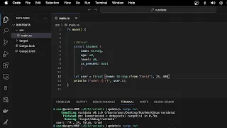 Code with Fishon Live Stream - Structs and Tuples