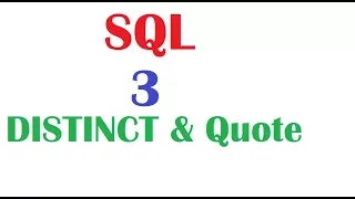 SQL 12c Tutorial 3 SQL Concatenation and Literals