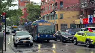 MTA NYCT Bus Action at Main Rd